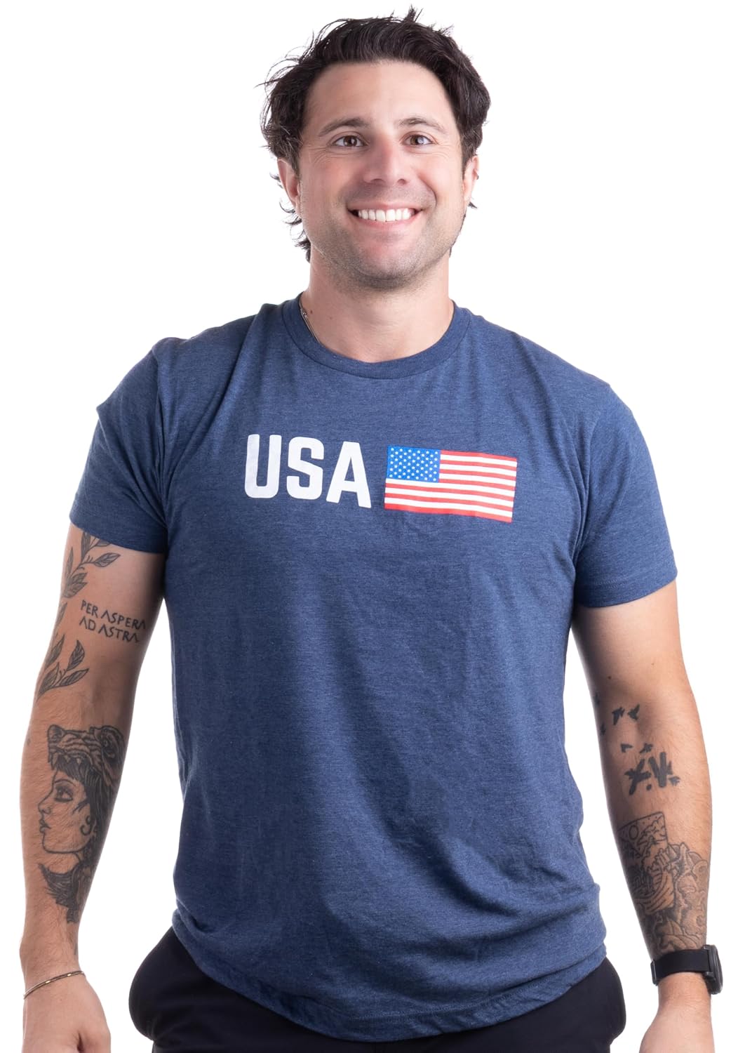 National Pride Flag Symbol Arms Tee Unisex T-Shirt