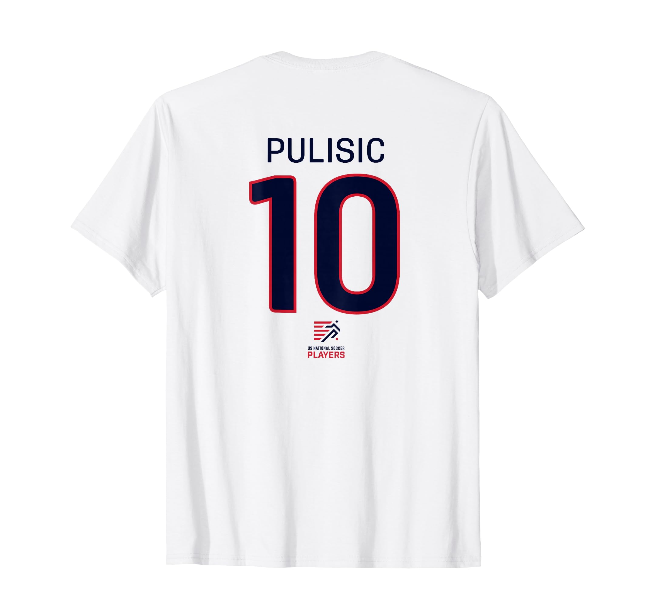USMNT Christian Pulisic 10 White Soccer Jersey T-Shirt