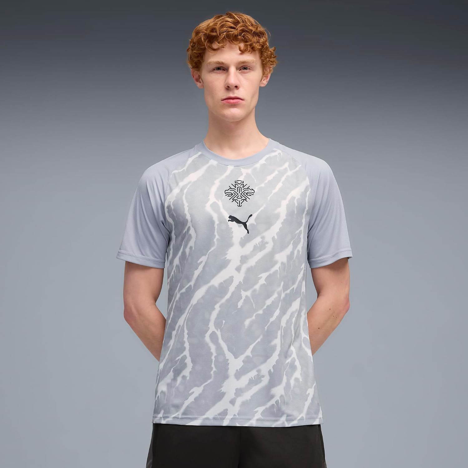 Men's Iceland FA Warm Up Soccer Jersey