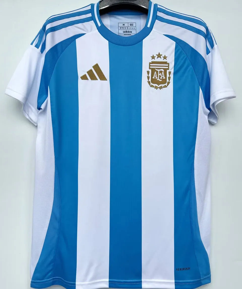2024/25 Argentina 1:1 Quality Home Fans Jersey （CONMEBOL COPA 2024 Version 美洲杯版） Front