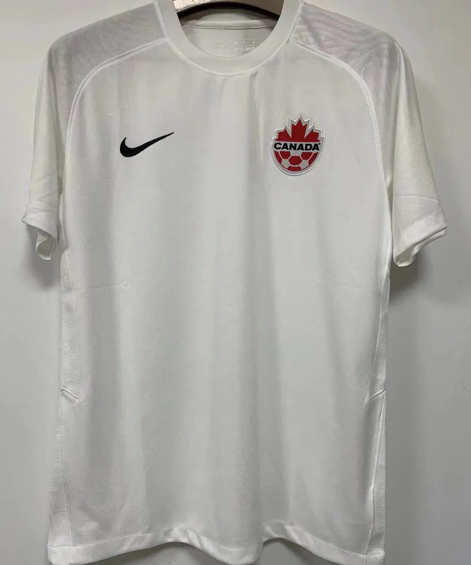 2021-2023 Canada Away White Fans Soccer Jersey Front