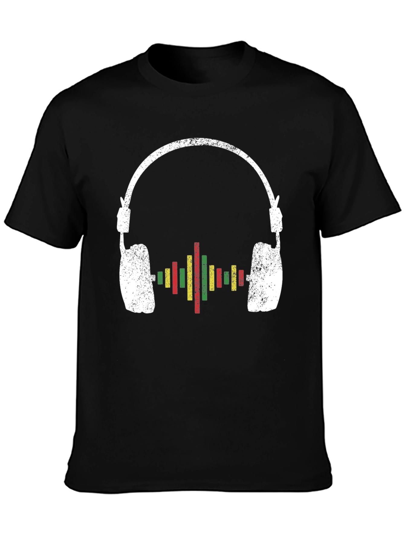 Reggae Music Headphone Graphic Tee