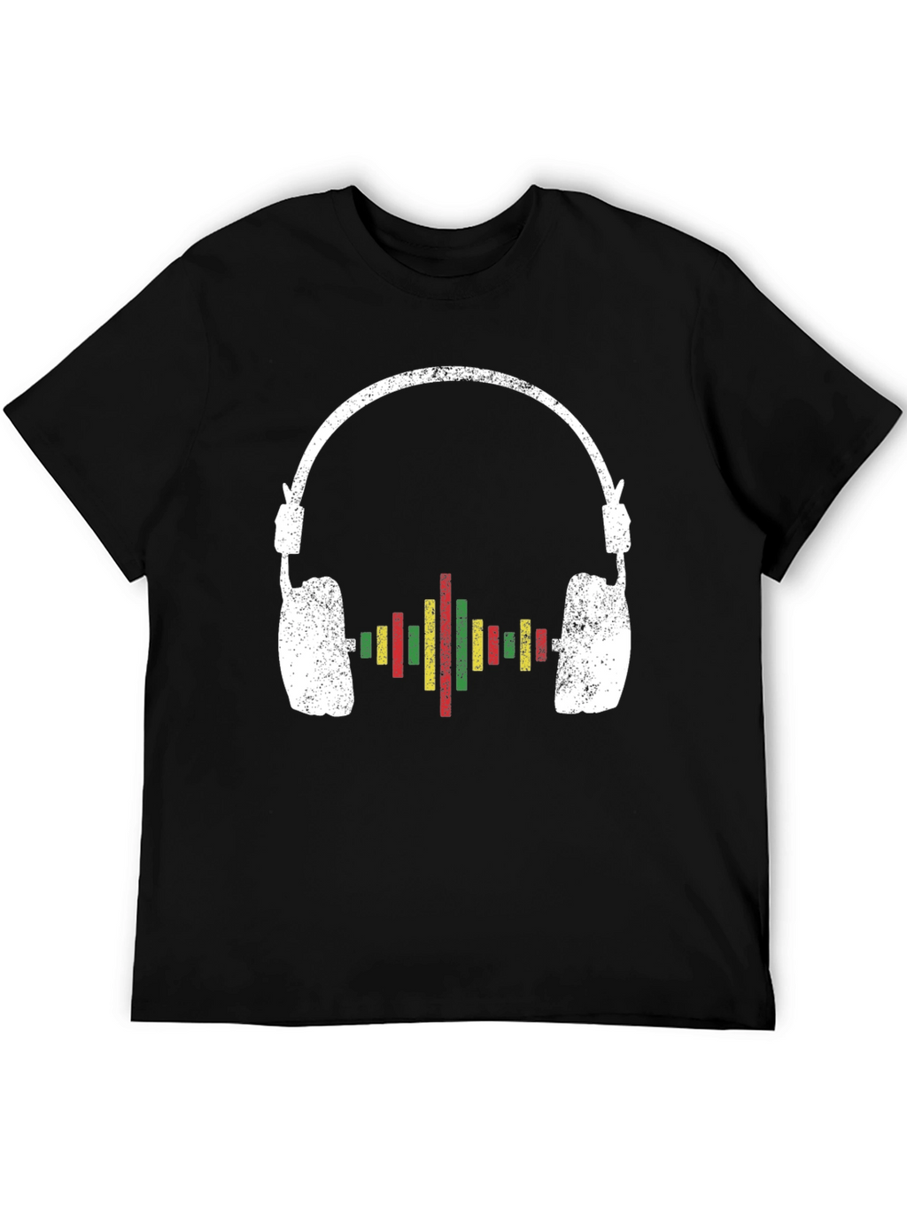 Reggae Music Headphone Graphic Tee