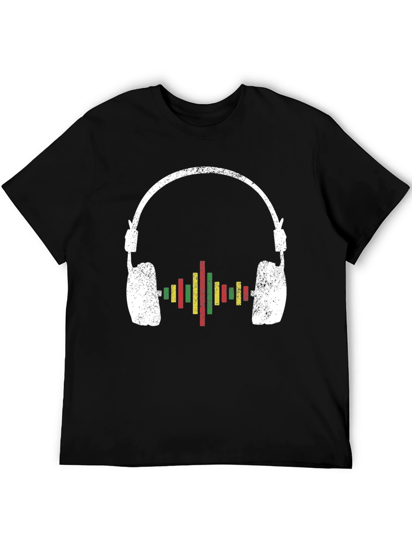 Reggae Music Headphone Graphic Tee