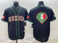 Men's 2023 World Baseball Classic Mexico Black Player Jerseys