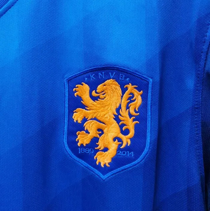 2014 NL Away Bule Retro Jersey Detail 3