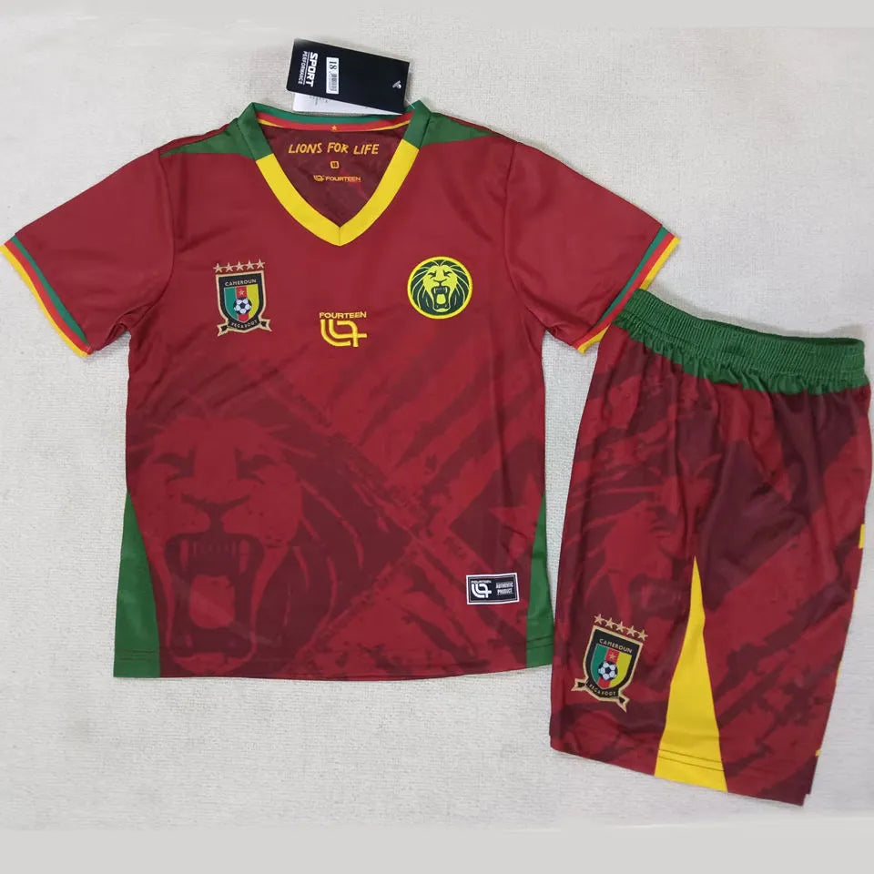2026/27 Cameroon Away Whitre Player Version Soccer Jersey Detail 4
