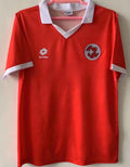 1995 Switzerland Home Red Retro Soccer Jersey Front