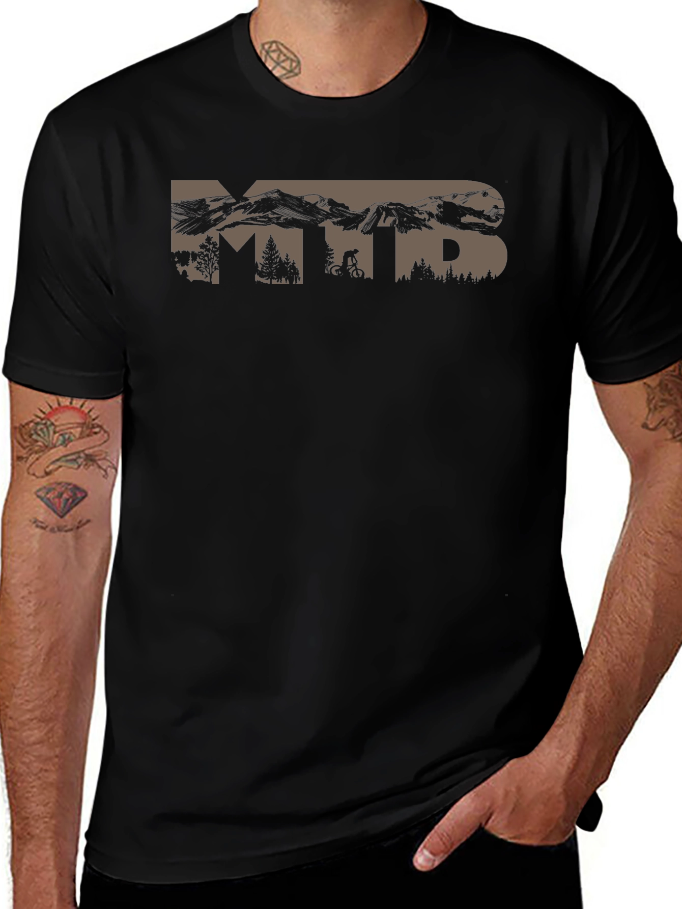 Mountain Bike MTB T-Shirt - Outdoor Adventure Tee