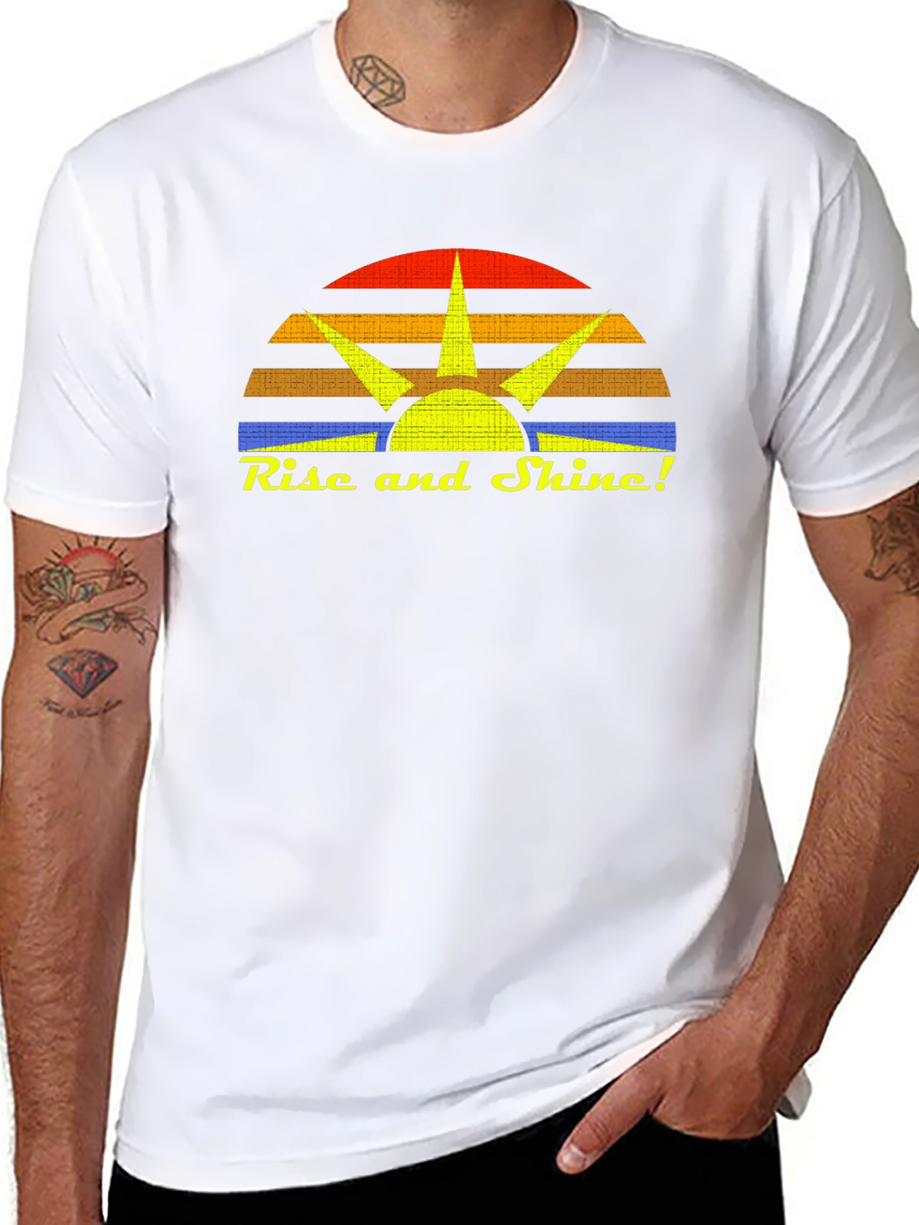 Rise and Shine Retro Graphic T-Shirt