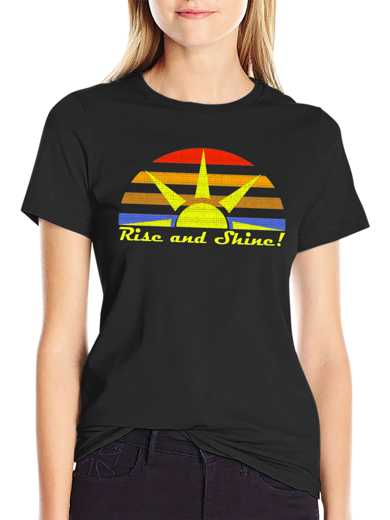 Rise and Shine Retro Graphic T-Shirt