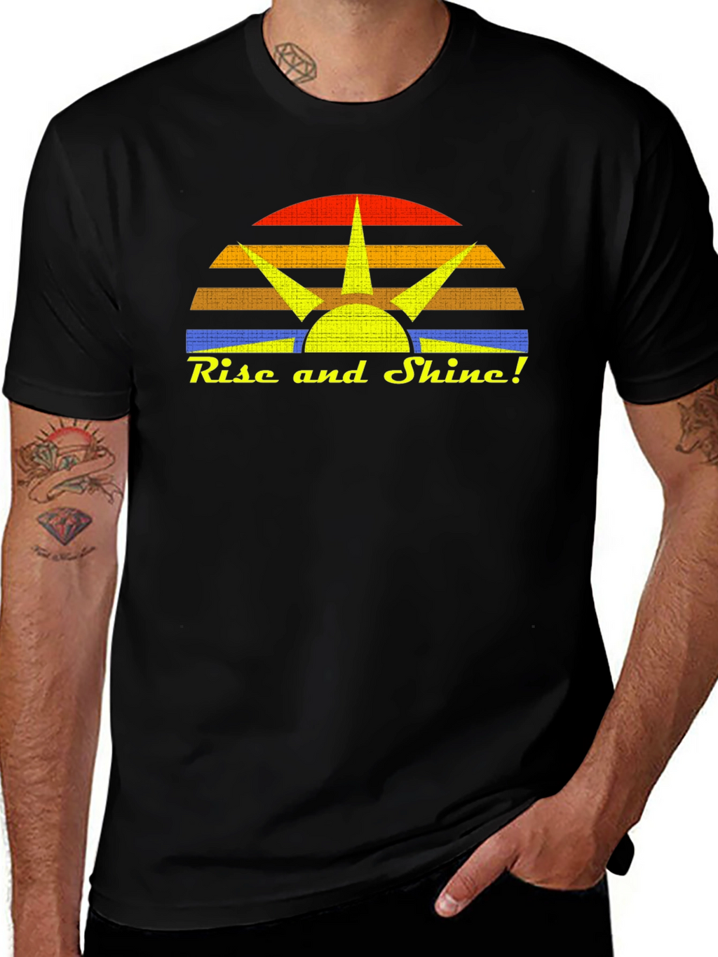 Rise and Shine Retro Graphic T-Shirt