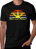 Rise and Shine Retro Graphic T-Shirt