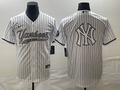 Men's New York Yankees White Player Jerseys Joint Edition