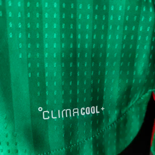 2026/27 Algeria Away Green Player Version Soccer Jersey Detail 4