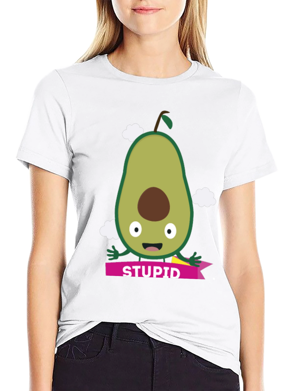 Avocado Stupid Funny Graphic Tee