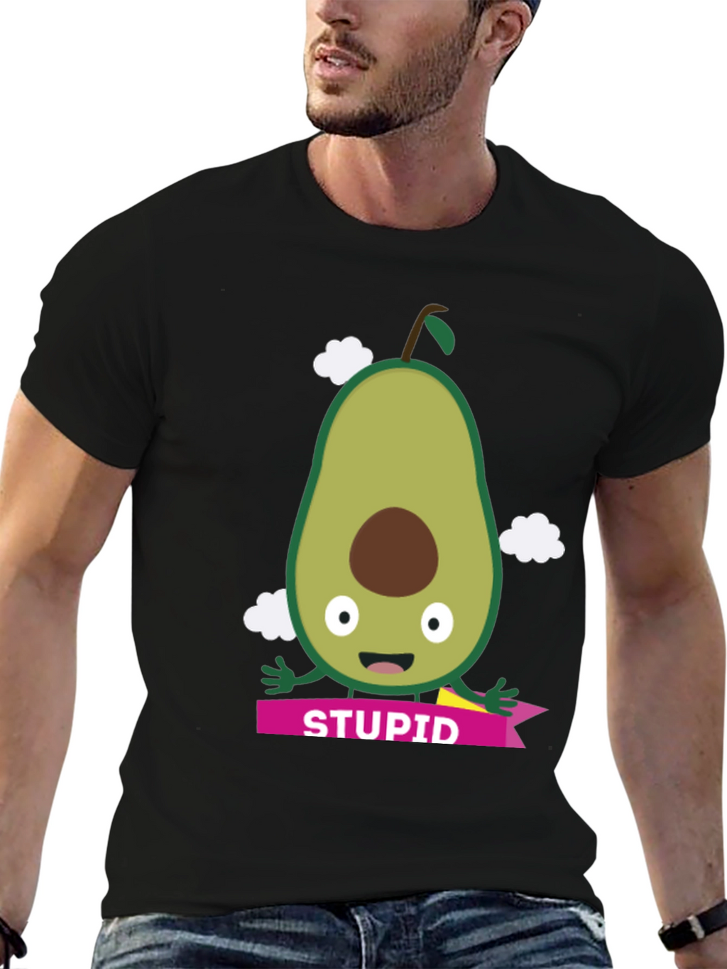 Avocado Stupid Funny Graphic Tee