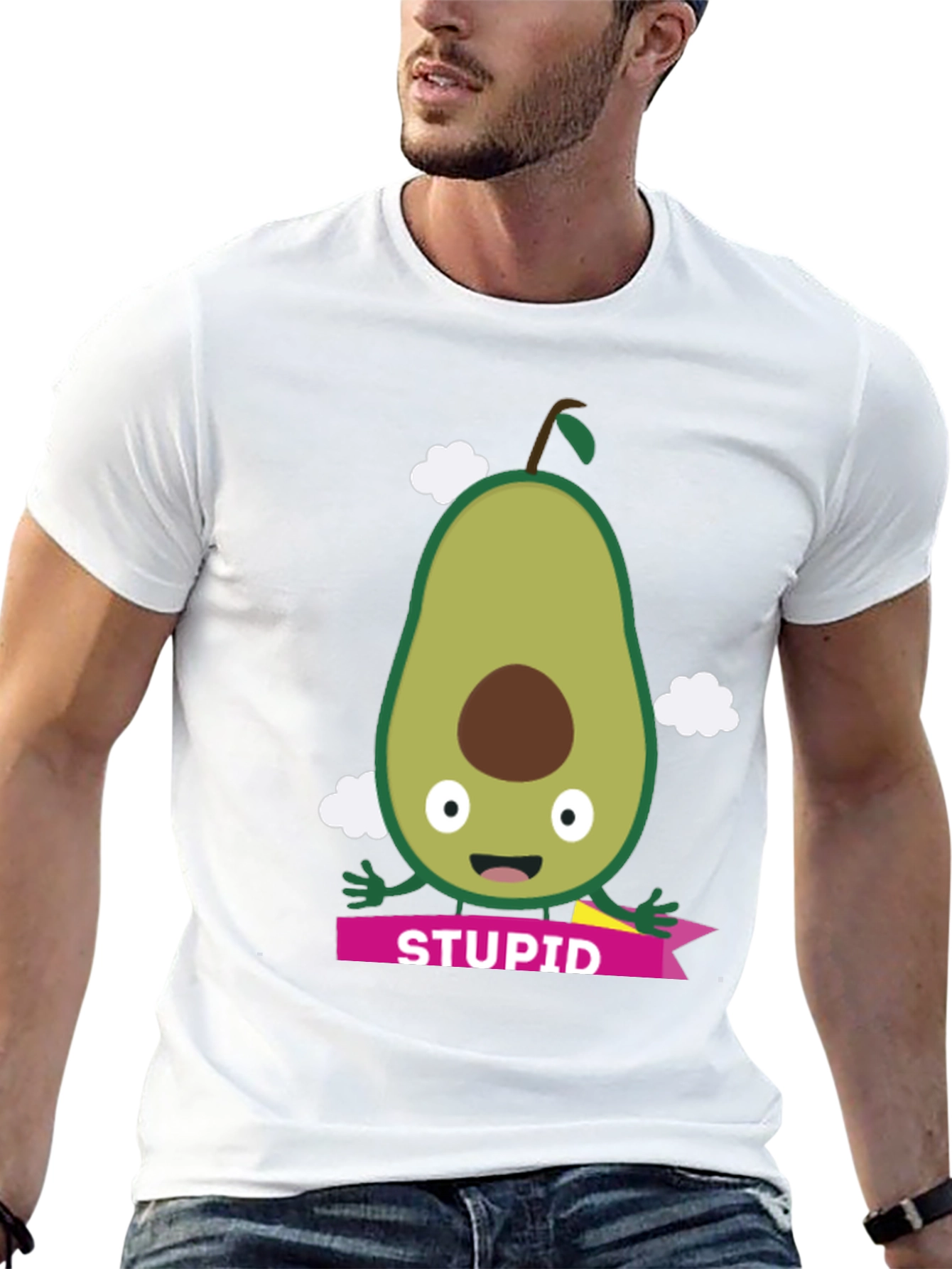 Avocado Stupid Funny Graphic Tee