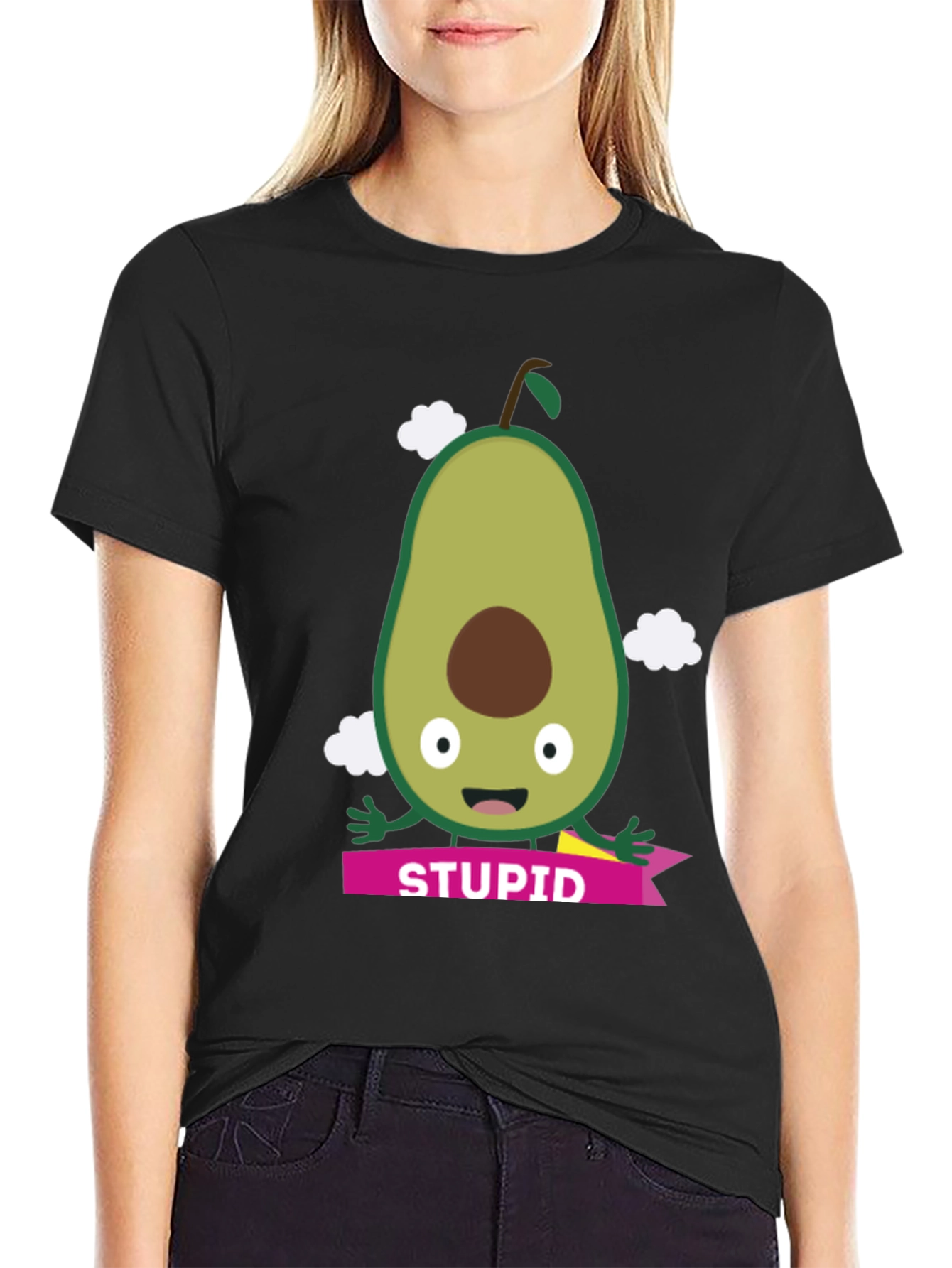 Avocado Stupid Funny Graphic Tee
