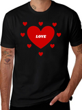 Love Heart Graphic T-Shirt