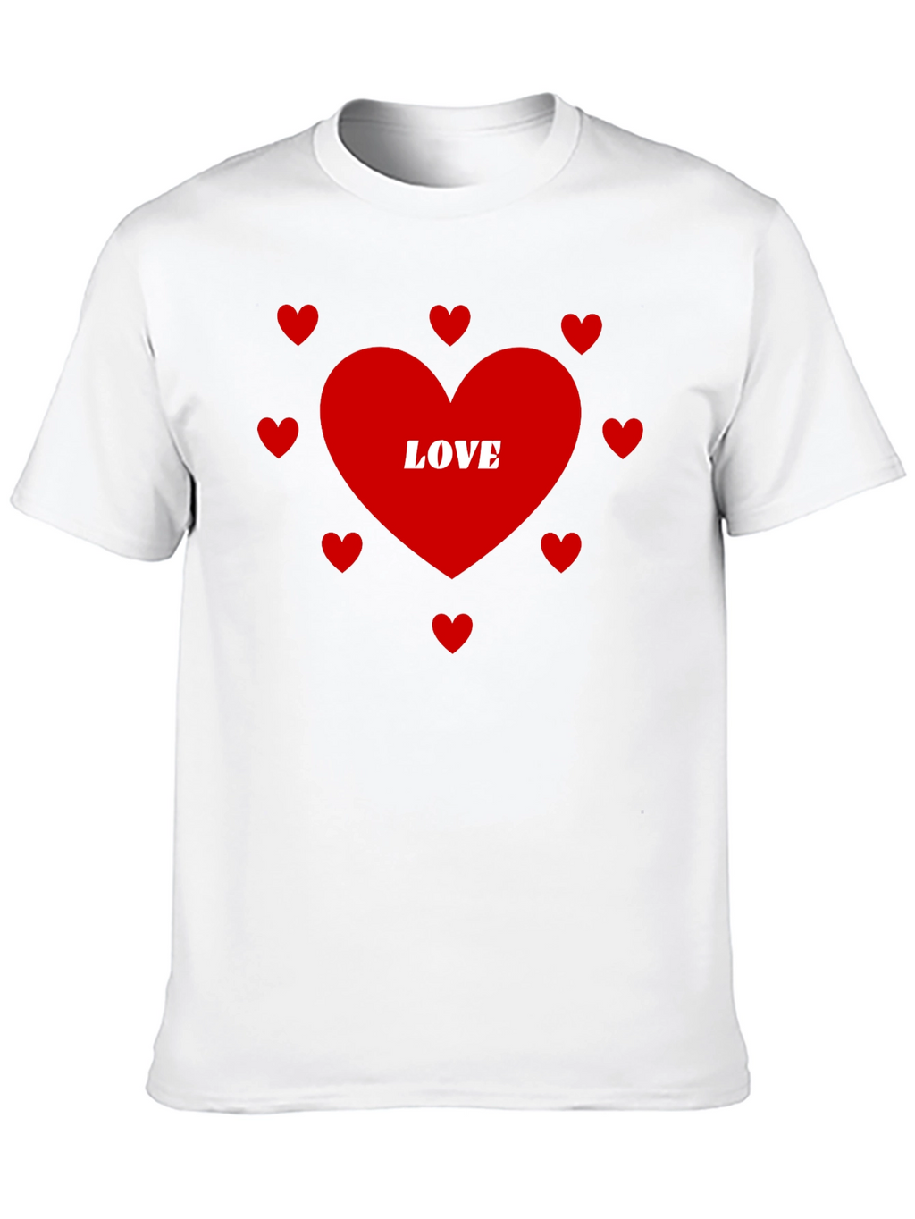 Love Heart Graphic T-Shirt