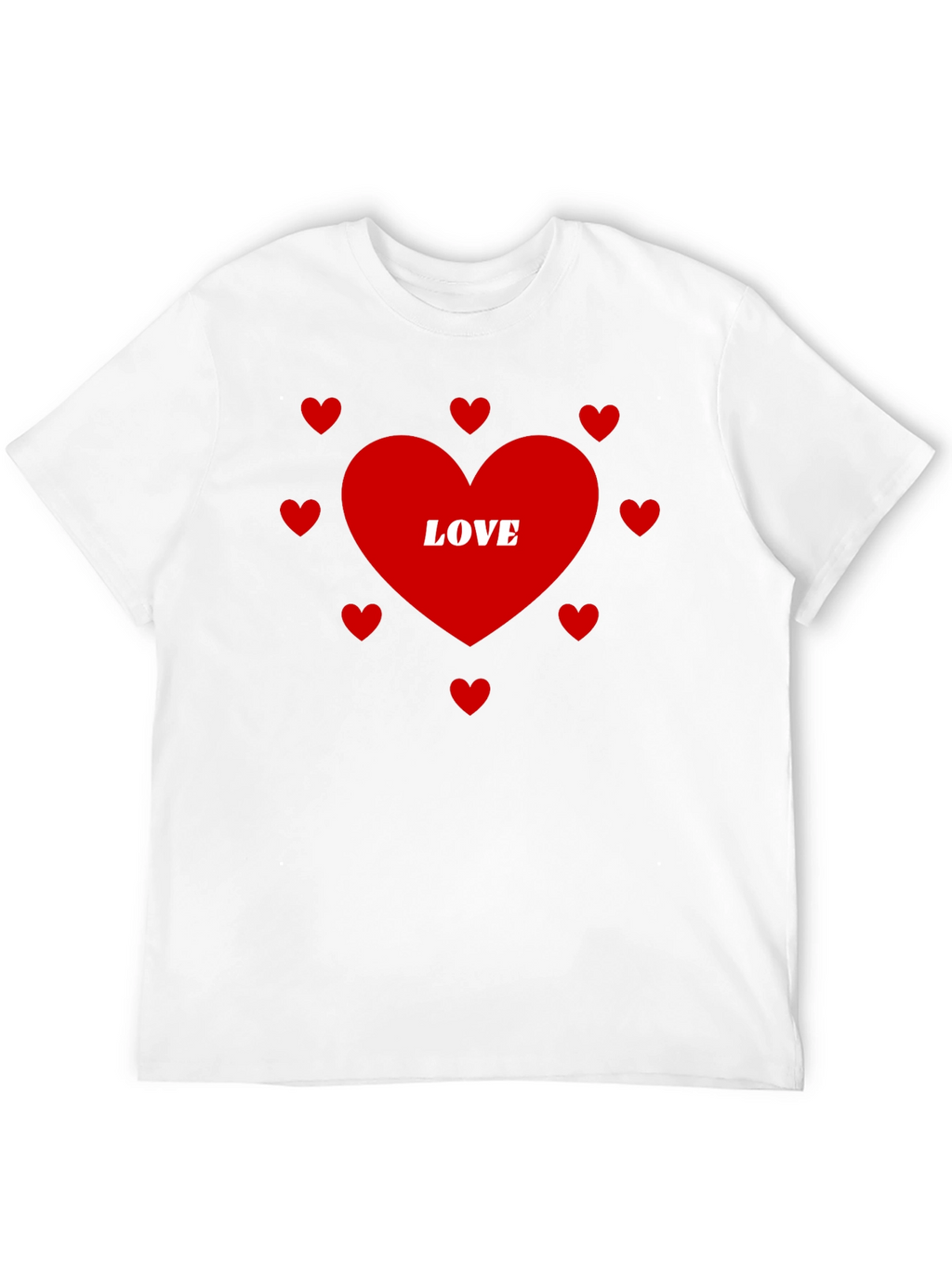 Love Heart Graphic T-Shirt