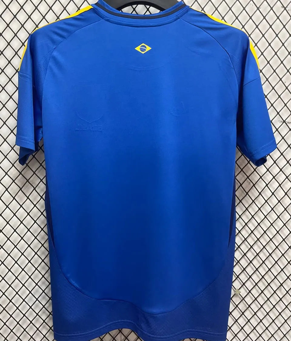 2025 Brazil Special Edition Blue Fans Jersey Back