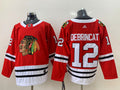 Men's Chicago Blackhawks Alex Debrincat #12 Red Home Breakaway Player Jerseys