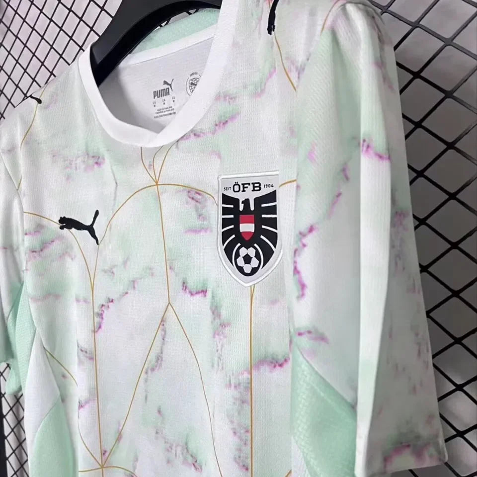 2026/27 Austria Third Fans Soccer Jersey Detail 4