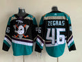 Men's Anaheim Ducks Trevor Zegras #46 Black Breakaway Player Jerseys