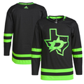 Men's Dallas Stars Black Alternate Primegreen Authentic Blank Jerseys