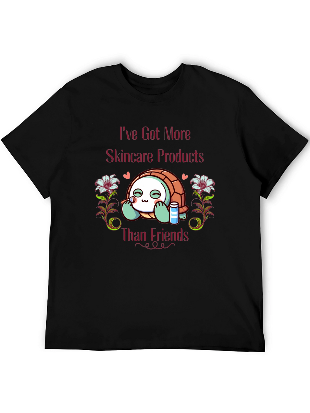 Skincare Turtle T-Shirt - Funny & Stylish Tee