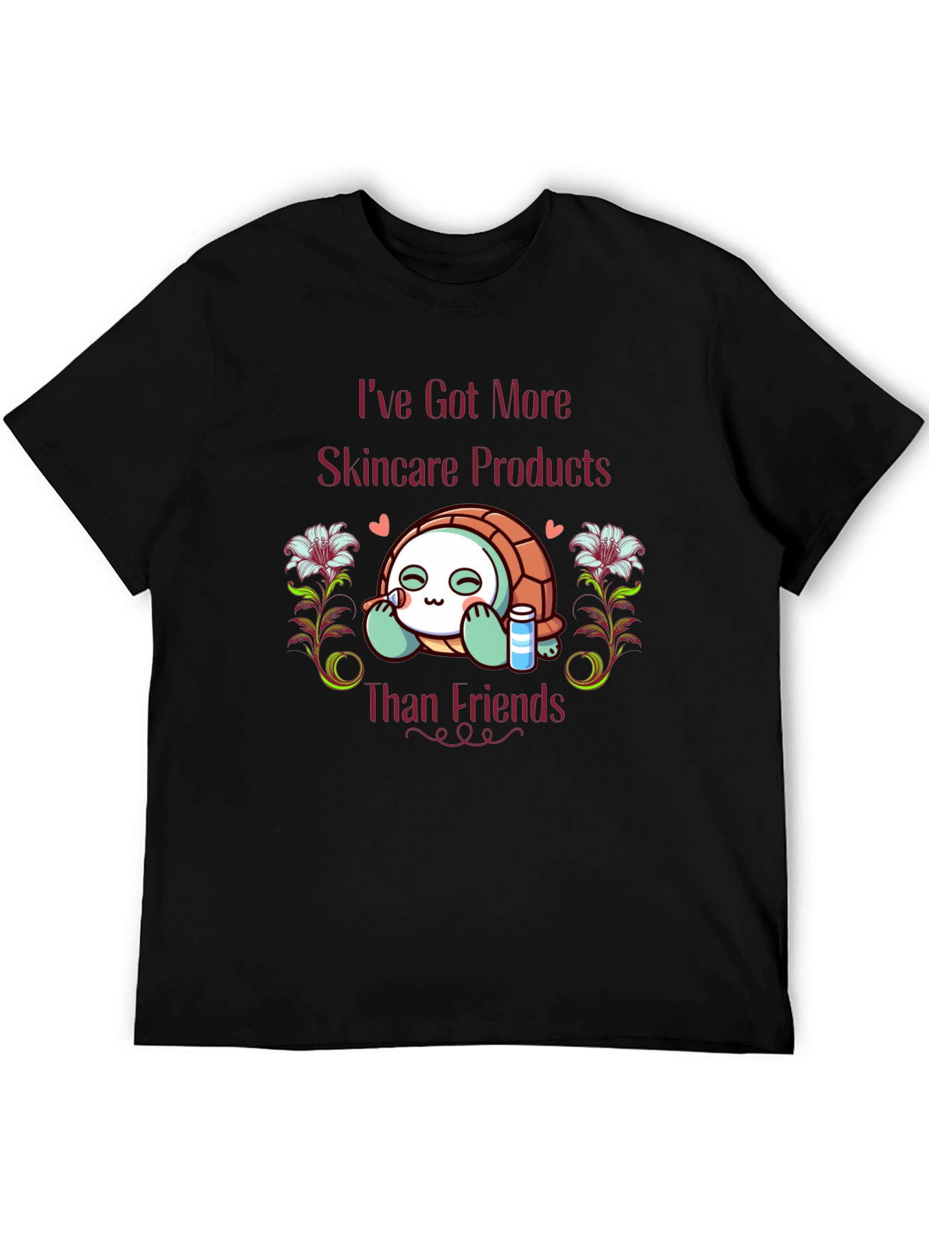 Skincare Turtle T-Shirt - Funny & Stylish Tee