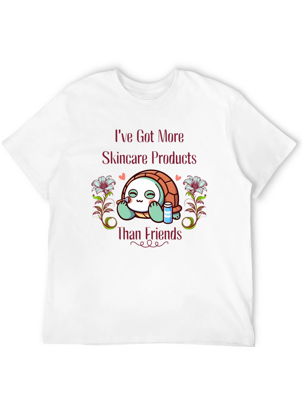 Skincare Turtle T-Shirt - Funny & Stylish Tee