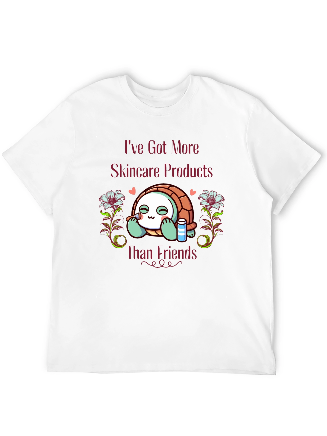 Skincare Turtle T-Shirt - Funny & Stylish Tee