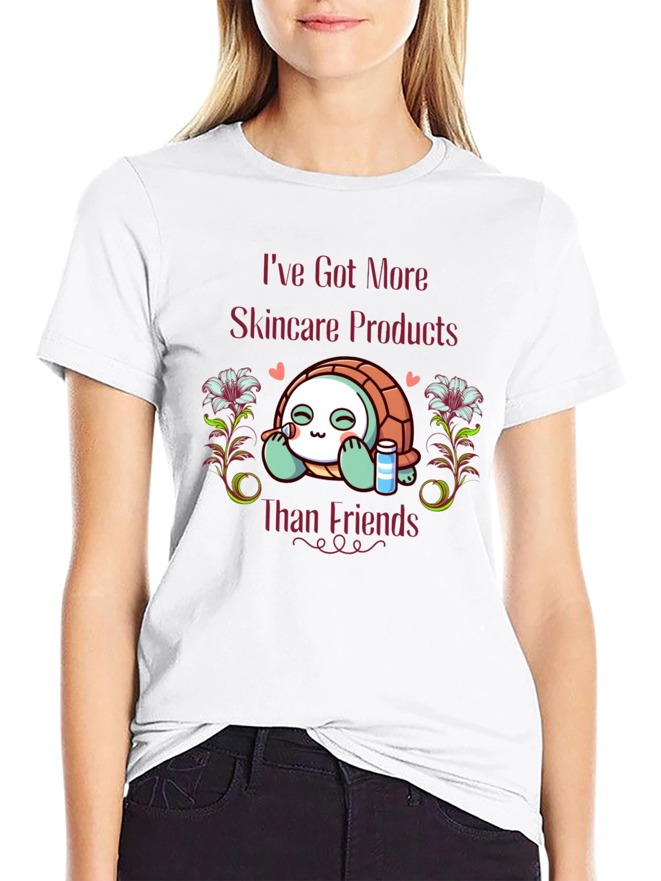 Skincare Turtle T-Shirt - Funny & Stylish Tee