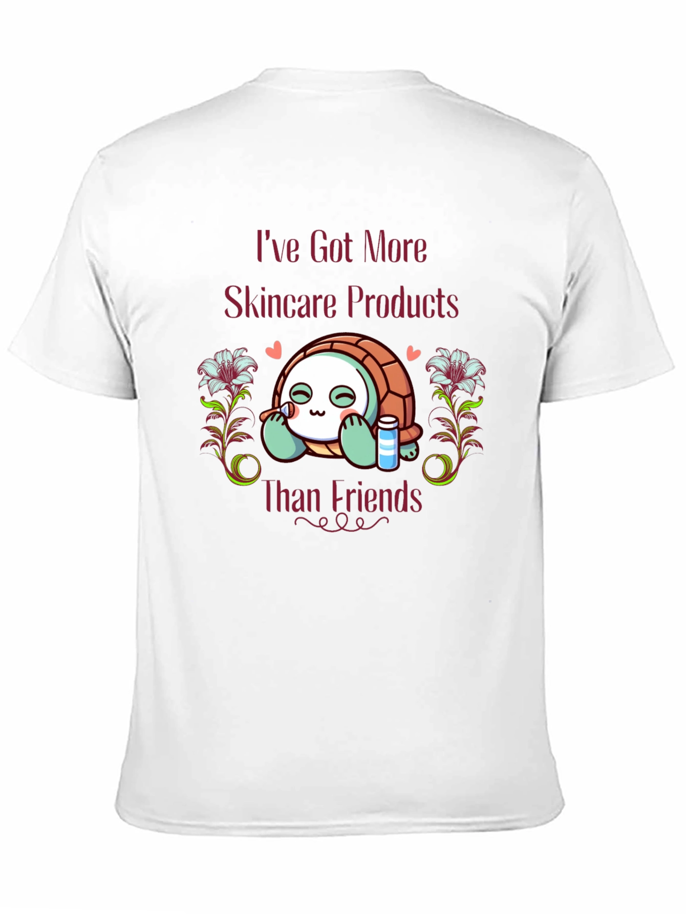 Skincare Turtle T-Shirt - Funny & Stylish Tee