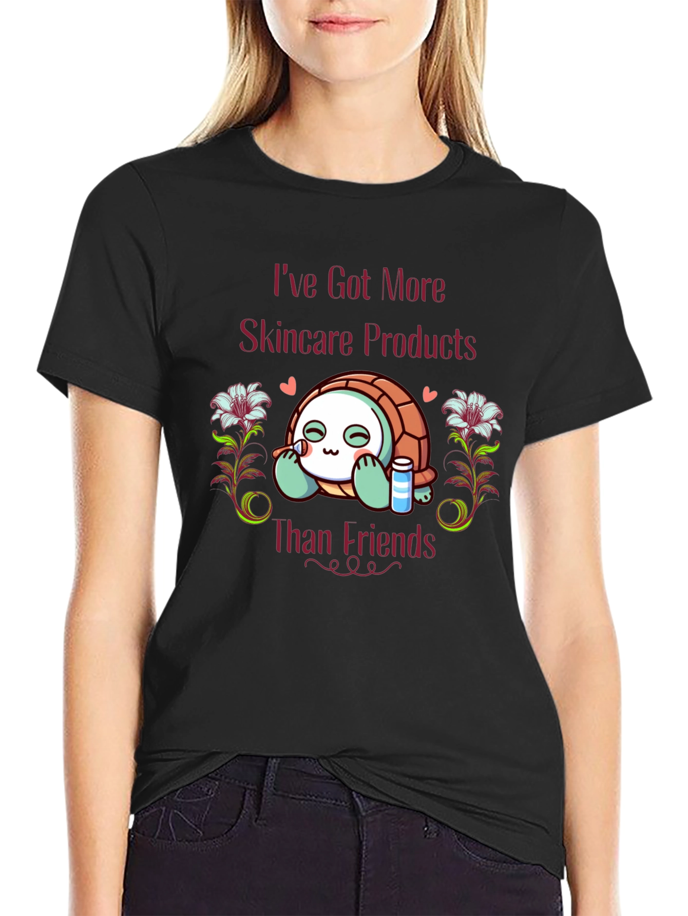 Skincare Turtle T-Shirt - Funny & Stylish Tee