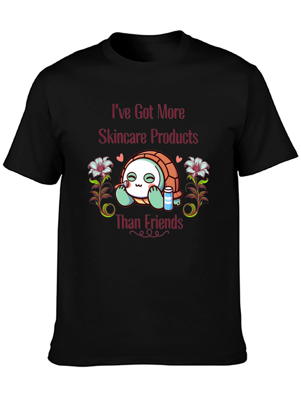Skincare Turtle T-Shirt - Funny & Stylish Tee