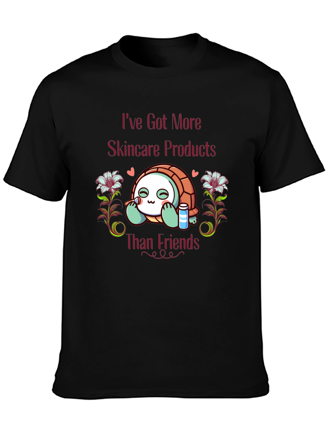 Skincare Turtle T-Shirt - Funny & Stylish Tee