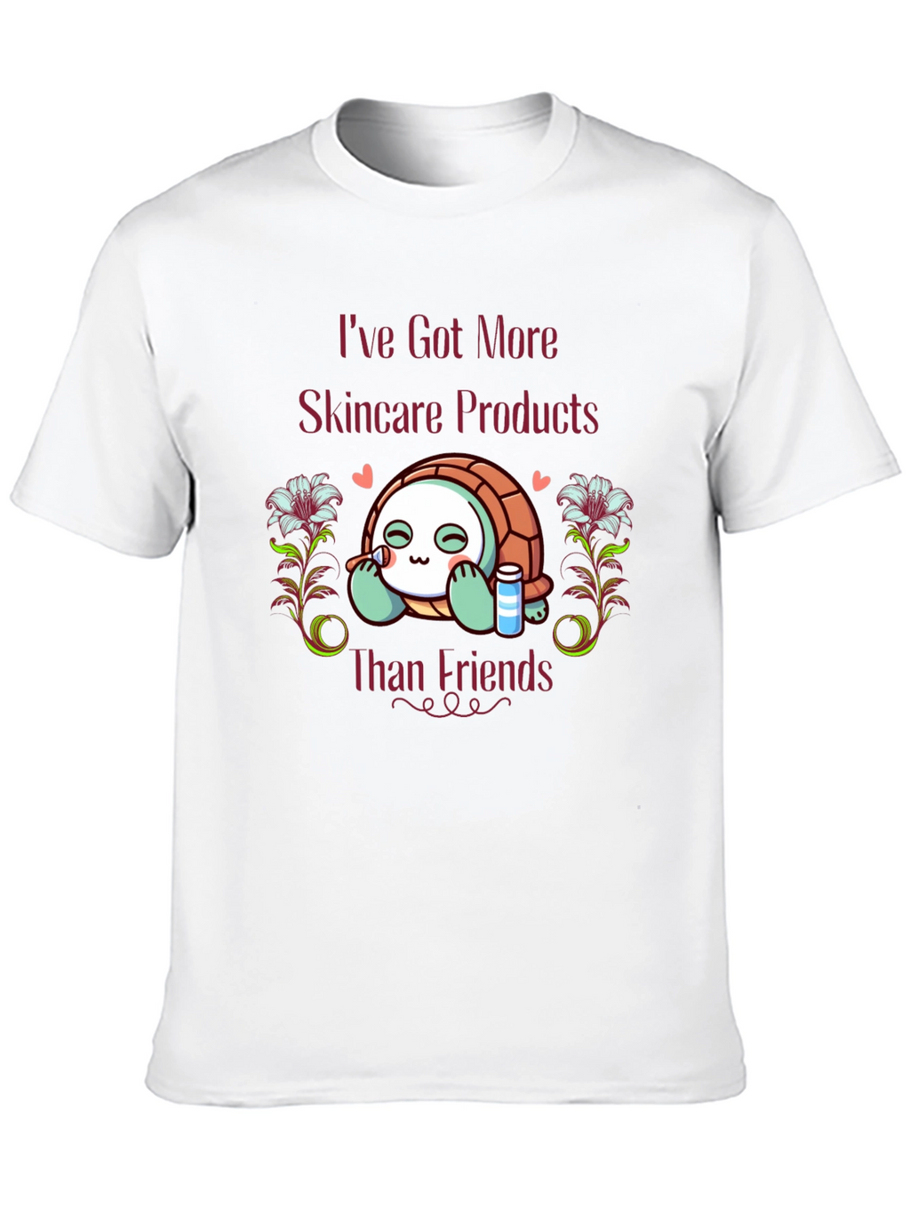 Skincare Turtle T-Shirt - Funny & Stylish Tee