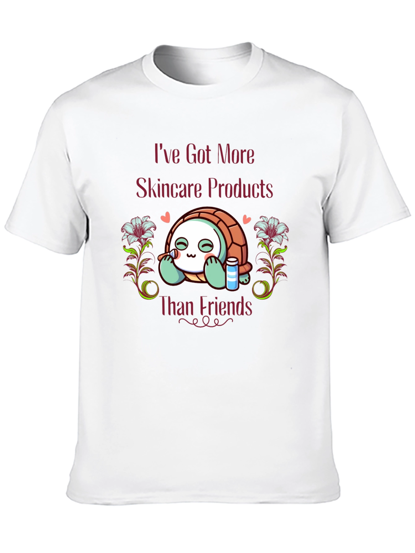 Skincare Turtle T-Shirt - Funny & Stylish Tee