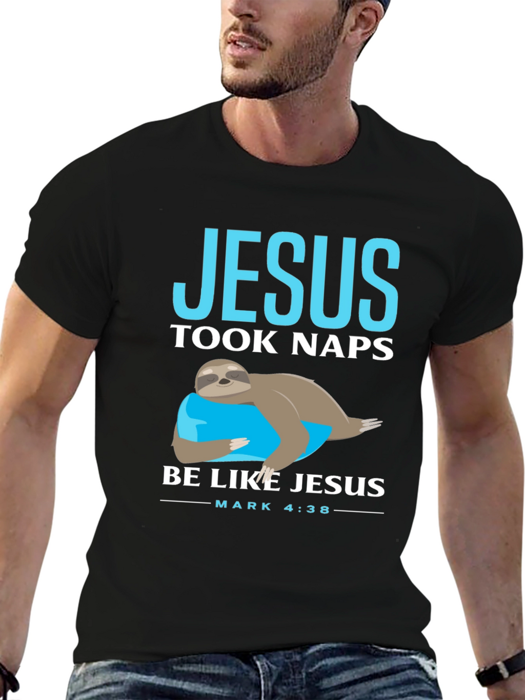Jesus Took Naps Graphic T-Shirt