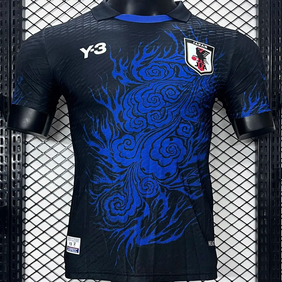 2024/25 Japan Y-3 Blue Player Version Jersey Front