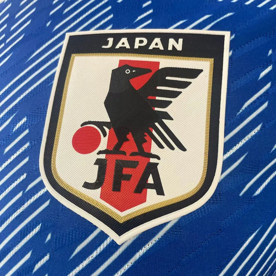 2024 Japan Special Edition Blue Player Version Jersey Detail 1