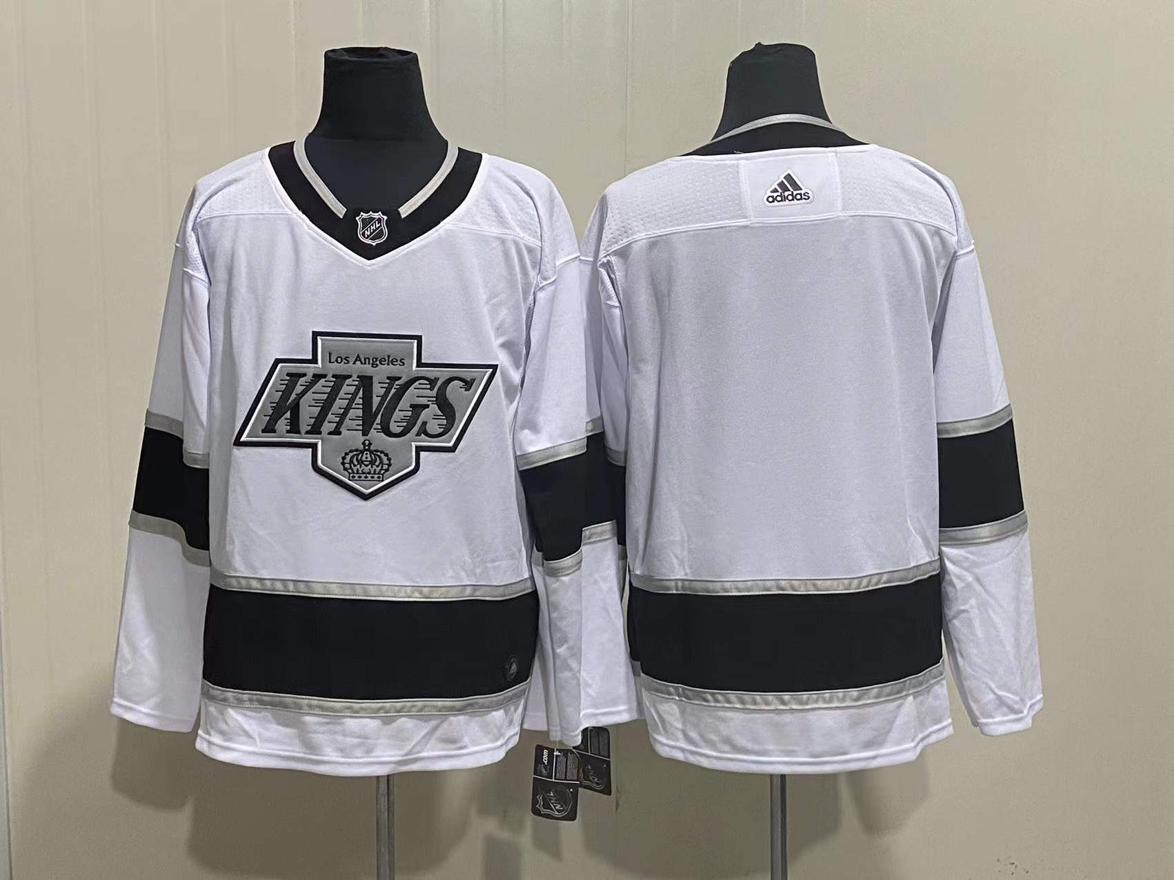 Men's Los Angeles Kings White 2021/22 Alternate Primegreen Authentic Blank Jerseys