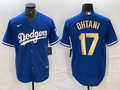 Men's Los Angeles Dodgers Shohei Ohtani Blue Player Game Jerseys