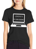 Dark Bidding Tee - Funny Programmer Laptop T-Shirt