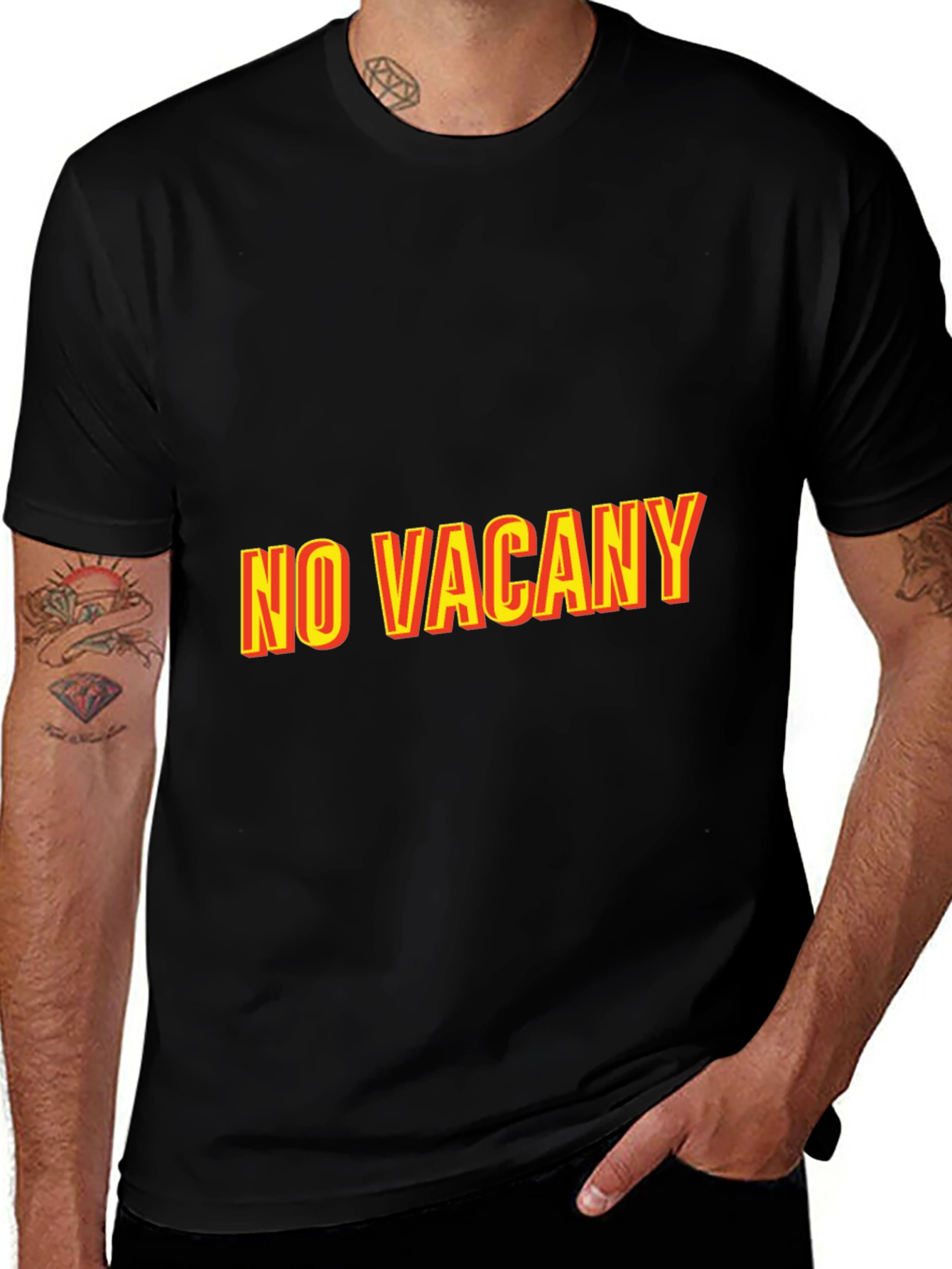 No Vacancy Graphic Tee - Classic Comfort