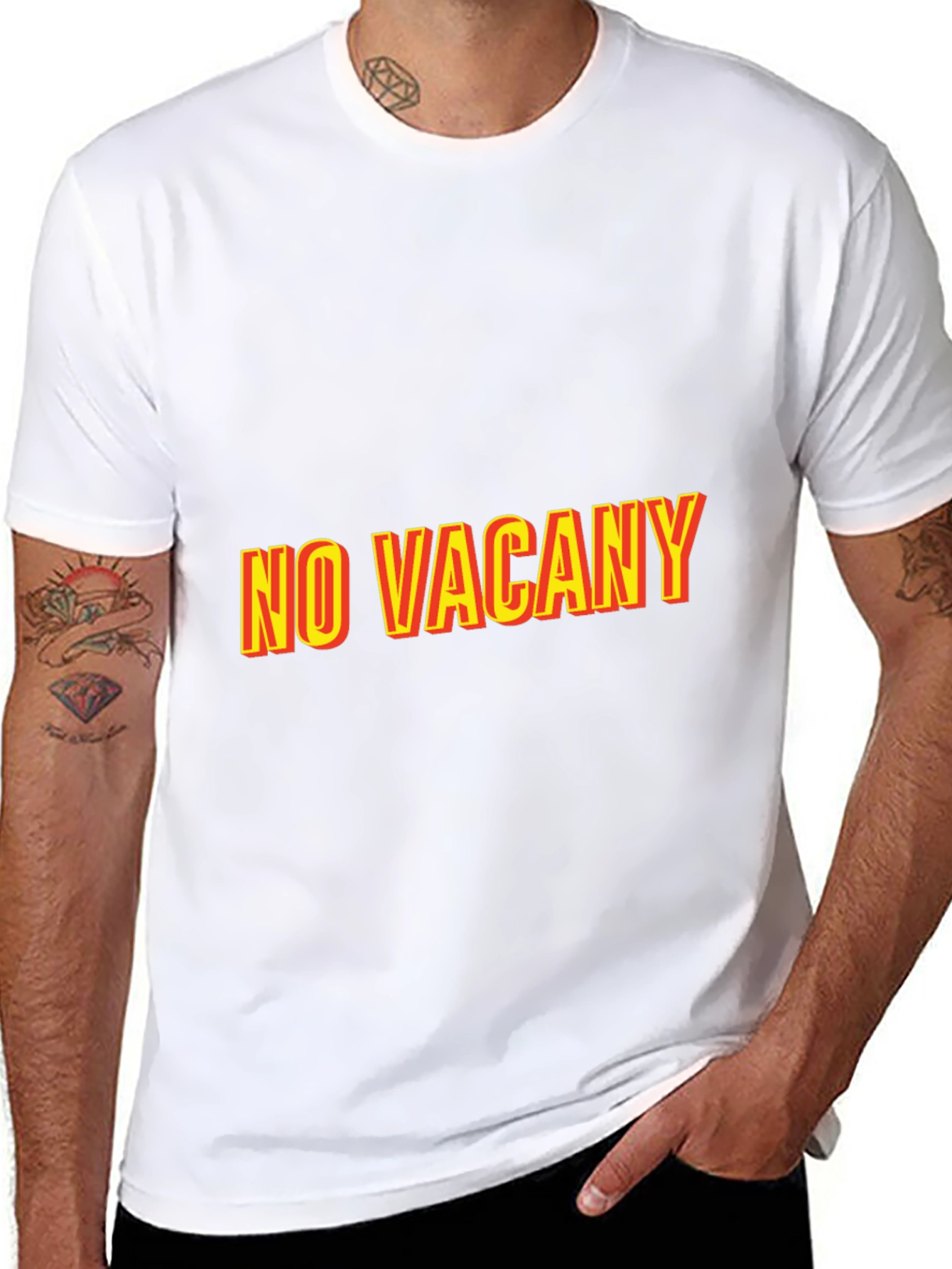 No Vacancy Graphic Tee - Classic Comfort